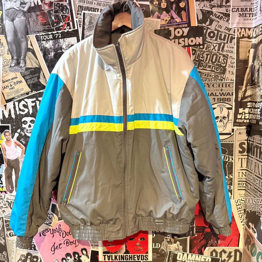 Vintage Sears The Men's Store Puffer Jacket Men's XL Down Colorblock Ski Coat